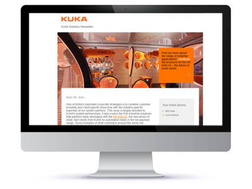 KUKA Robotics:<br /> internationales E-Mail-Marketing