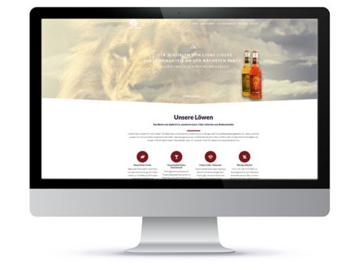 Lion Ciders: SEO-Text für Website